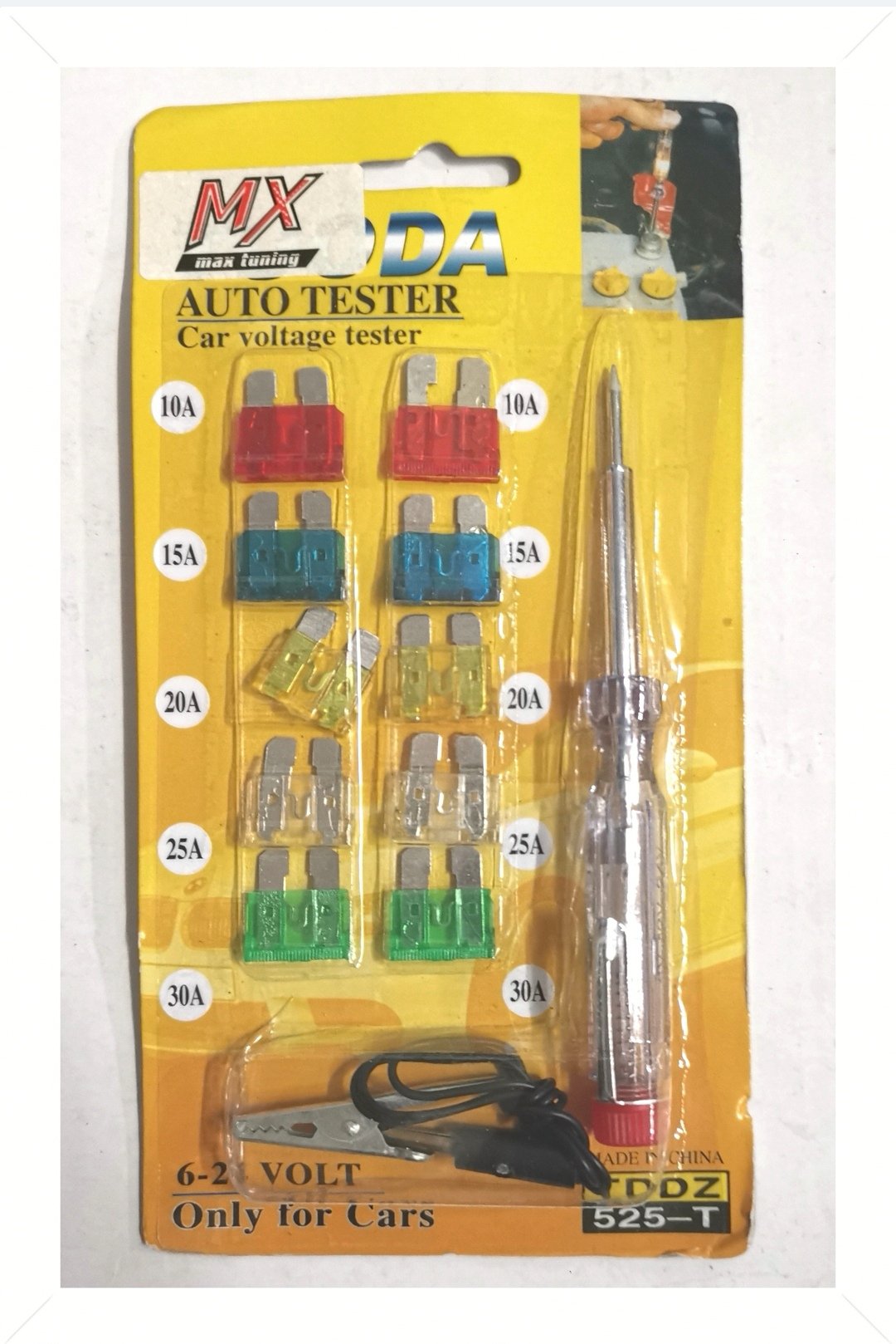 FUSIBLE CON TESTER X 11 PCS (U130) TITAN Tienda virtual